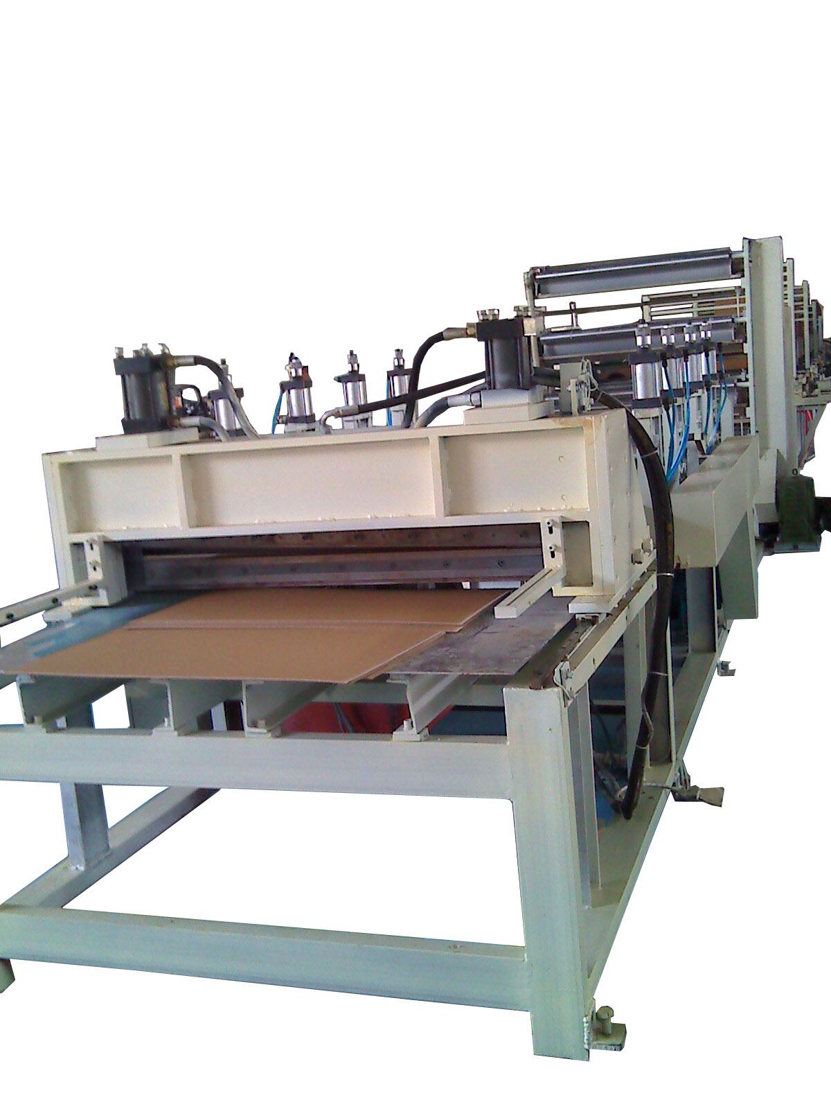 Cardboard laminating machine