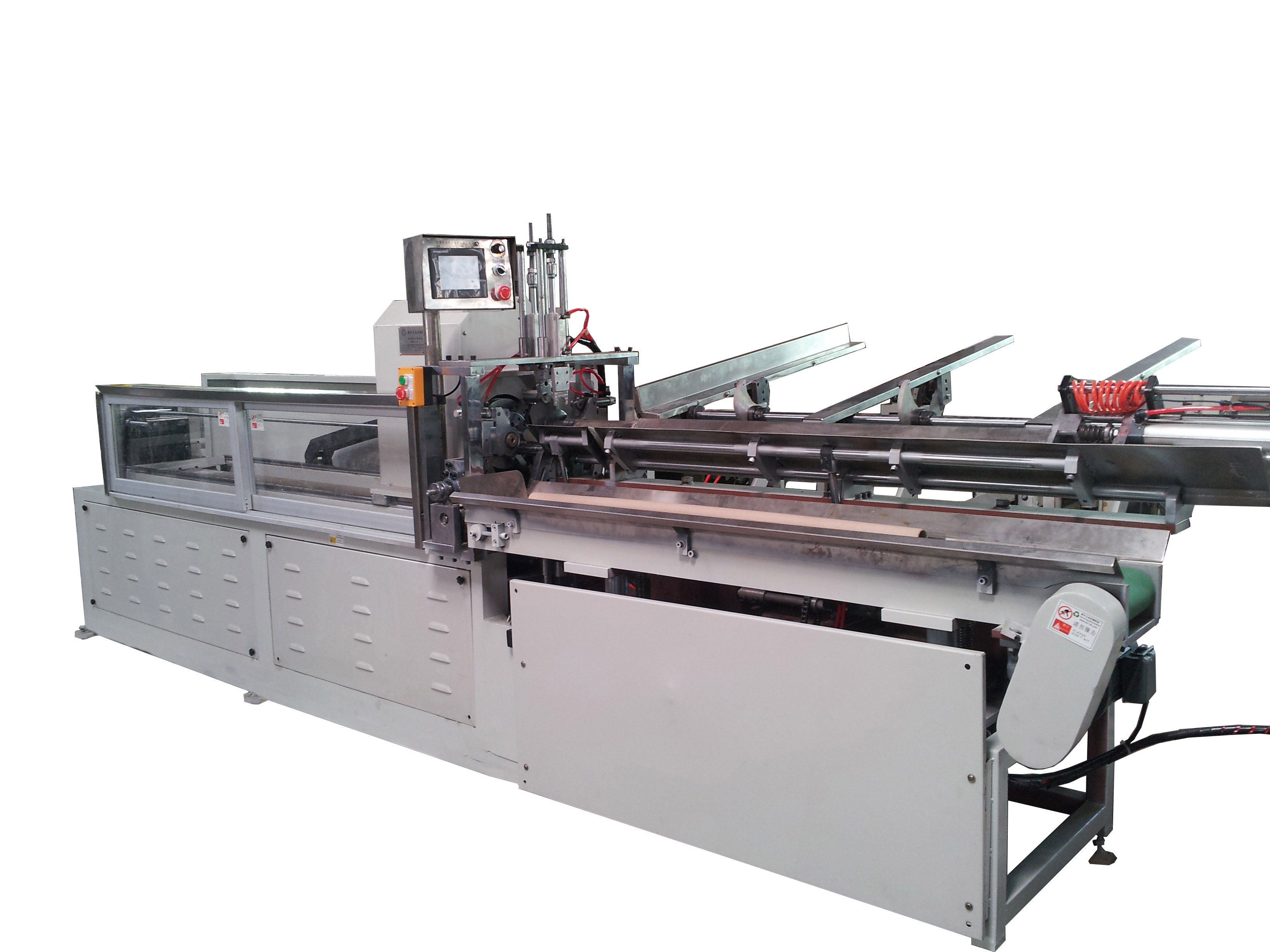 CNC Automatic Shaftless Paper Tube Cutting Machine